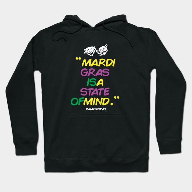 Funny Mardi Gras Hoodie by Sayang Anak